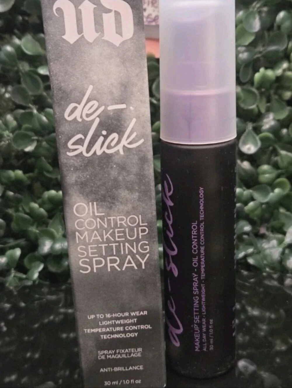 Urban Decay De-Slick Oil Control Setting Spray Matte Discontinued 1oz Travel Siz